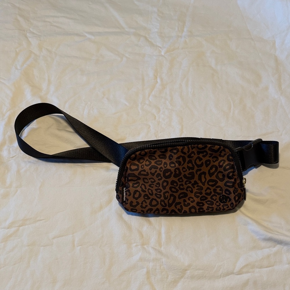 Lululemon Leopard Everywhere Belt Bag